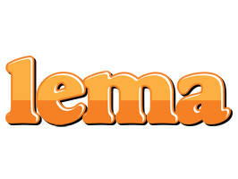 Lema orange logo