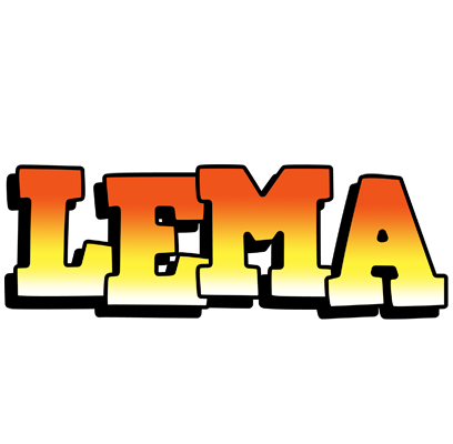 Lema sunset logo