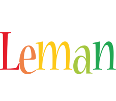 Leman birthday logo