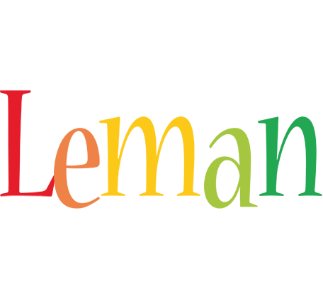 Leman birthday logo