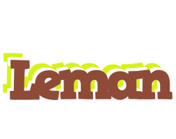 Leman caffeebar logo