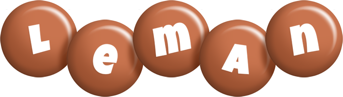 Leman candy-brown logo