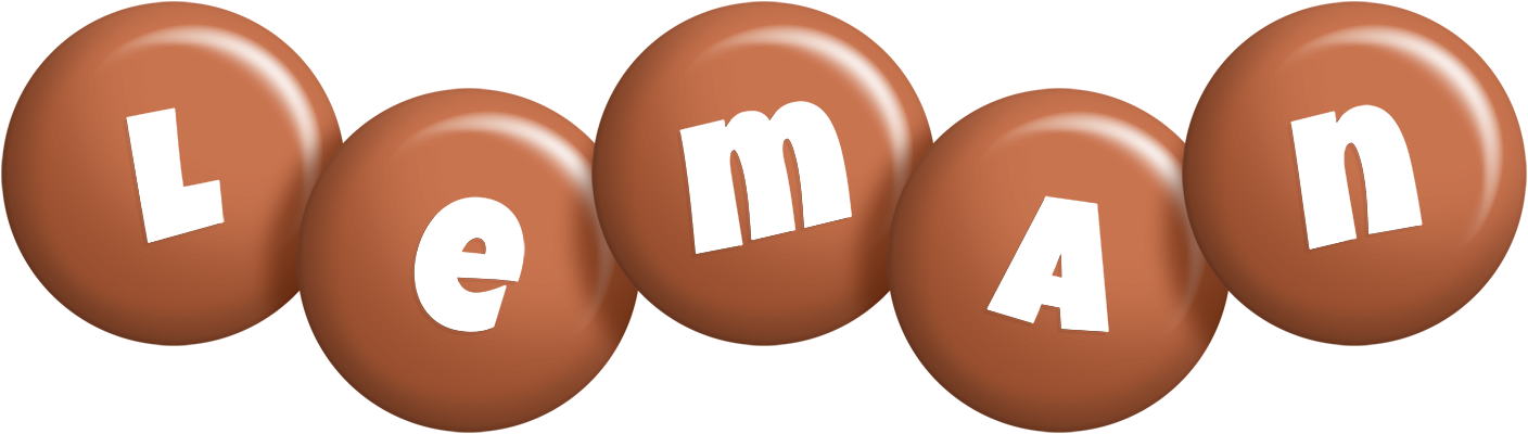 Leman candy-brown logo
