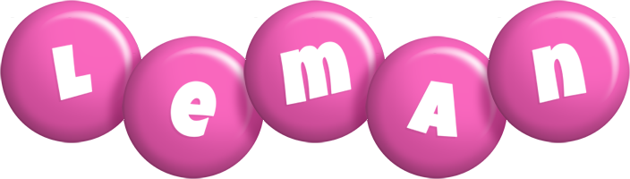 Leman candy-pink logo