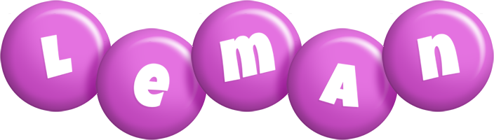 Leman candy-purple logo