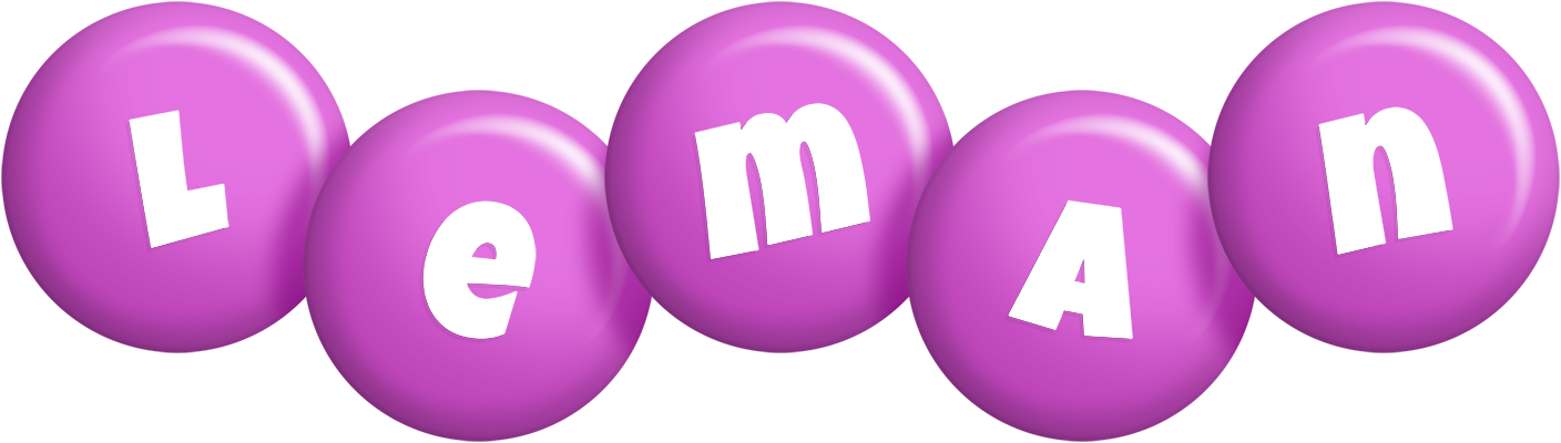 Leman candy-purple logo