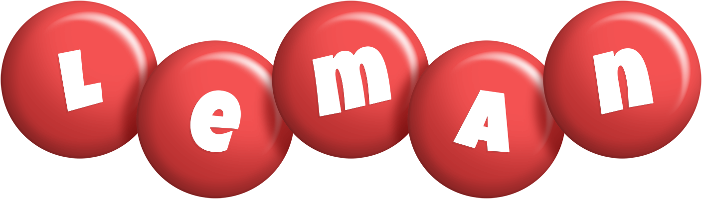 Leman candy-red logo