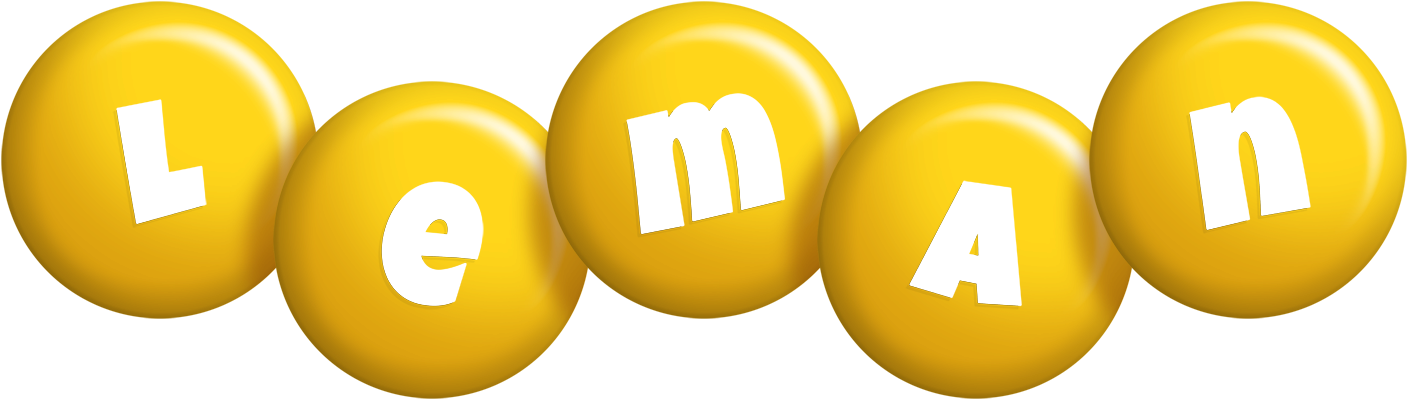 Leman candy-yellow logo