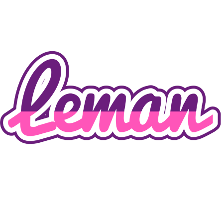 Leman cheerful logo