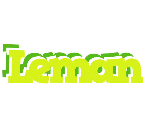 Leman citrus logo