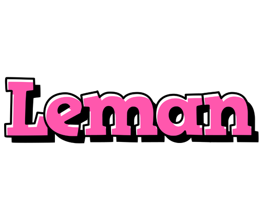 Leman girlish logo