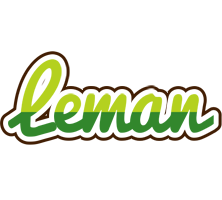 Leman golfing logo