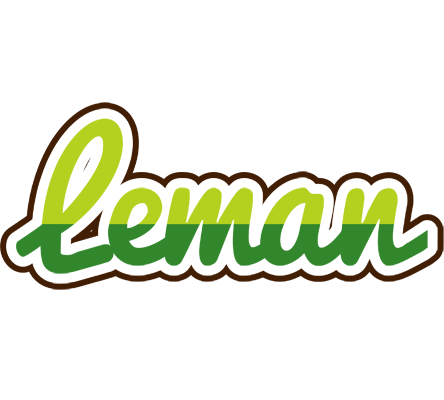 Leman golfing logo