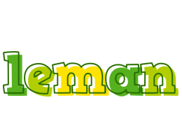 Leman juice logo