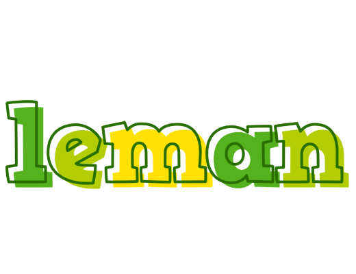 Leman juice logo