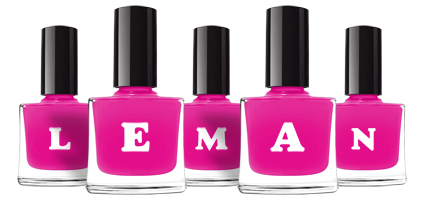 Leman nails logo