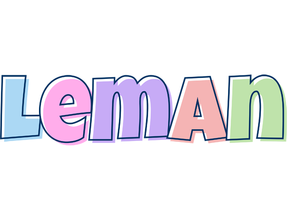 Leman pastel logo
