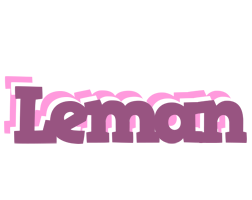 Leman relaxing logo