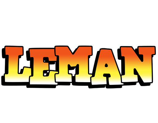 Leman sunset logo