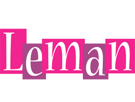 Leman whine logo