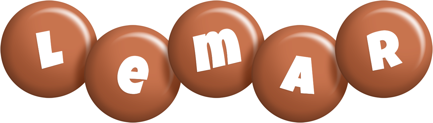 Lemar candy-brown logo