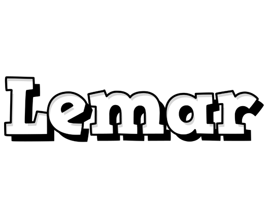 Lemar snowing logo