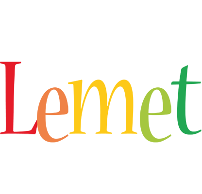 Lemet birthday logo