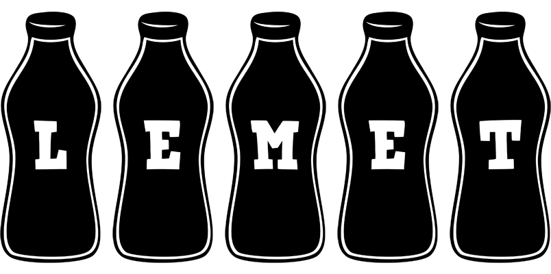 Lemet bottle logo