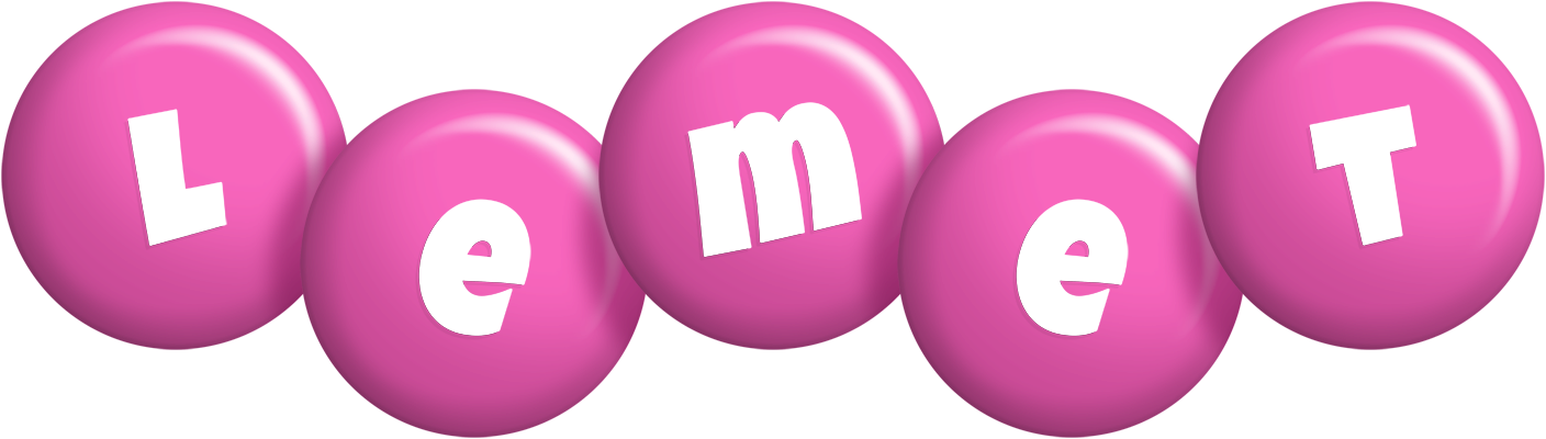Lemet candy-pink logo