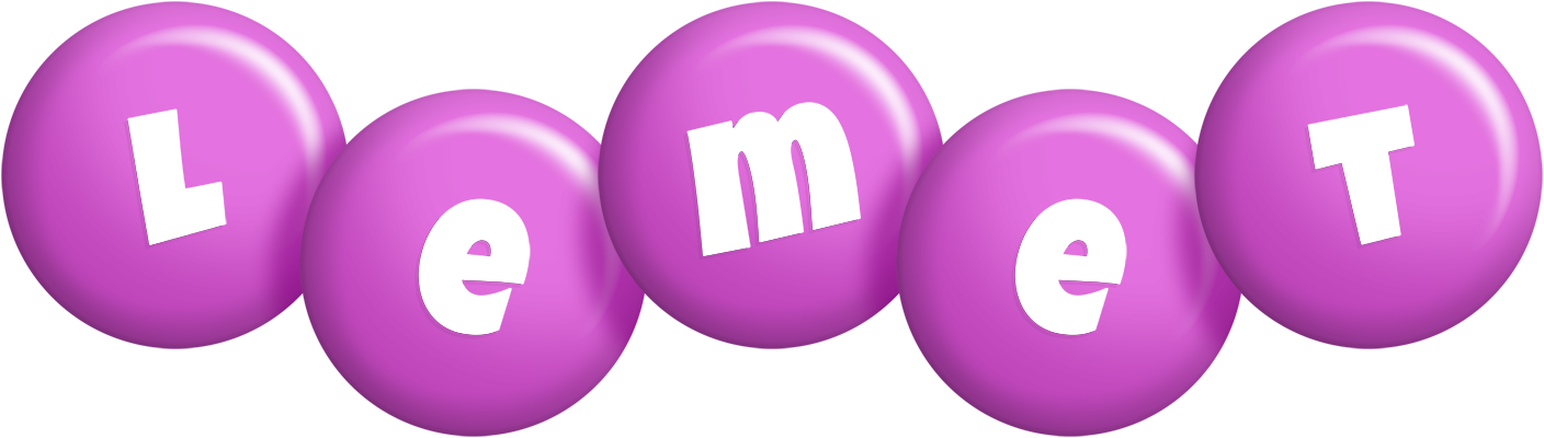 Lemet candy-purple logo