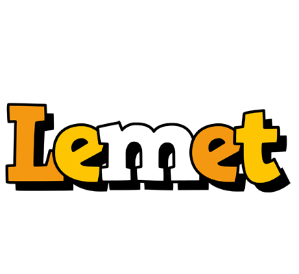 Lemet cartoon logo