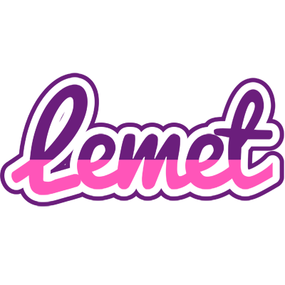 Lemet cheerful logo