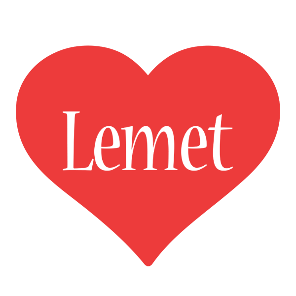 Lemet love logo