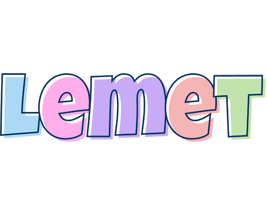 Lemet pastel logo