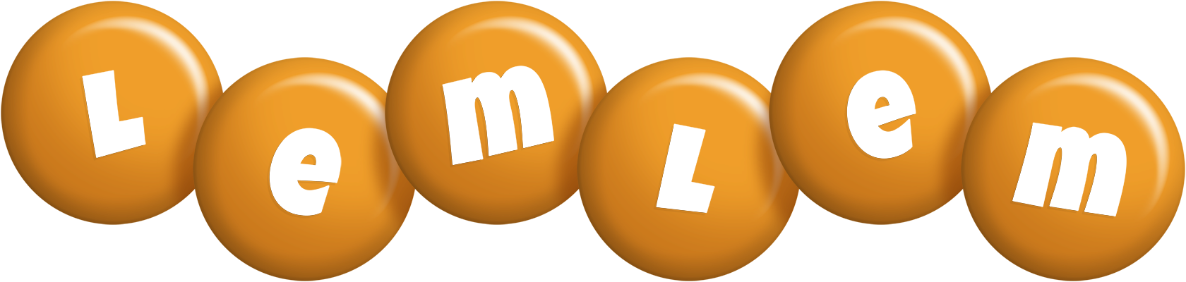 Lemlem candy-orange logo