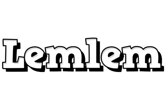 Lemlem snowing logo