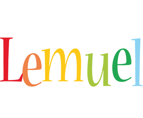 Lemuel birthday logo