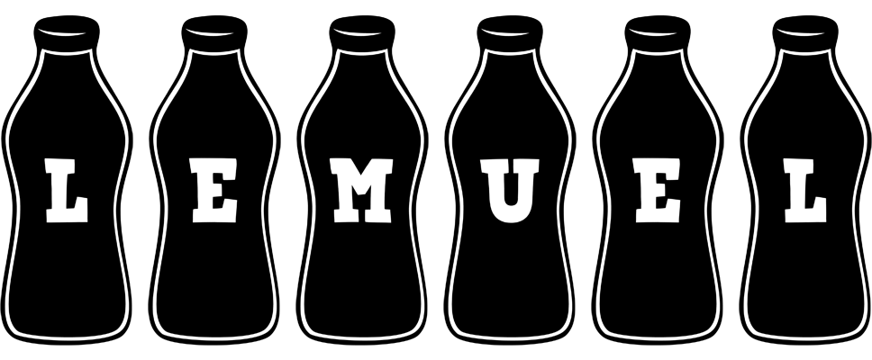 Lemuel bottle logo