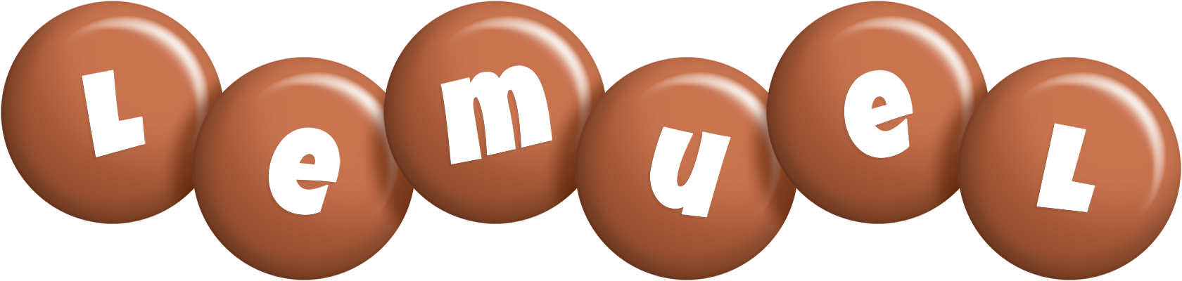 Lemuel candy-brown logo