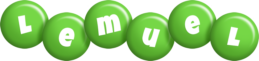 Lemuel candy-green logo