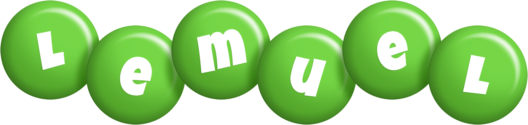 Lemuel candy-green logo