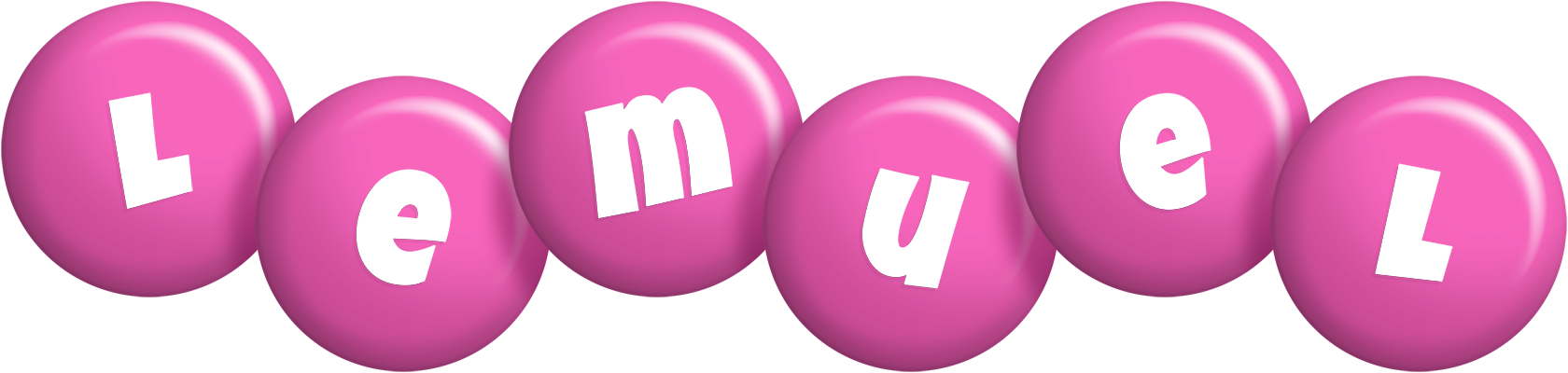 Lemuel candy-pink logo
