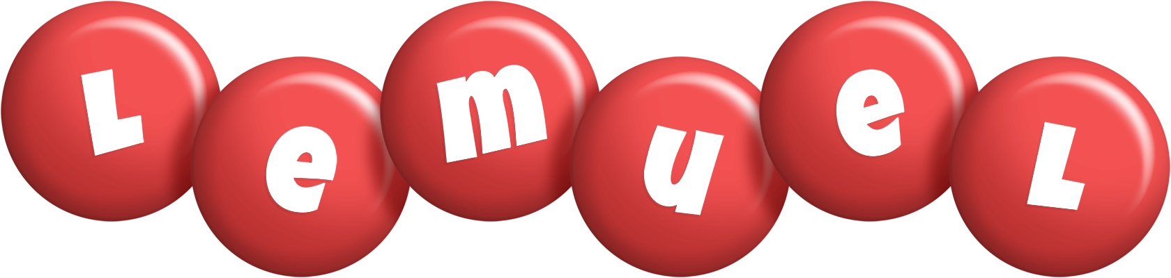 Lemuel candy-red logo