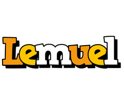 Lemuel cartoon logo