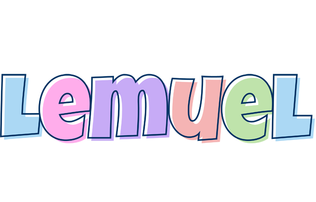Lemuel pastel logo