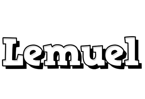 Lemuel snowing logo
