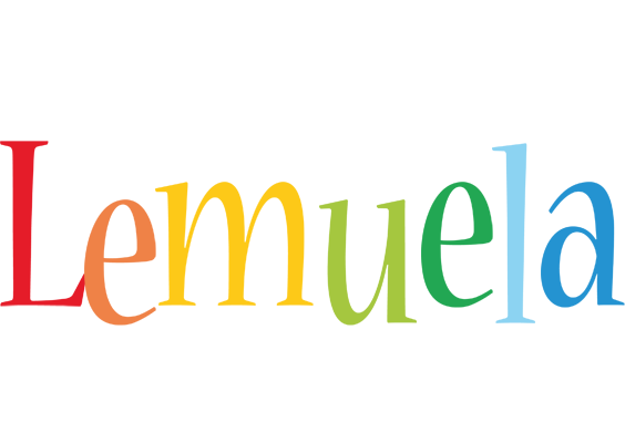Lemuela birthday logo