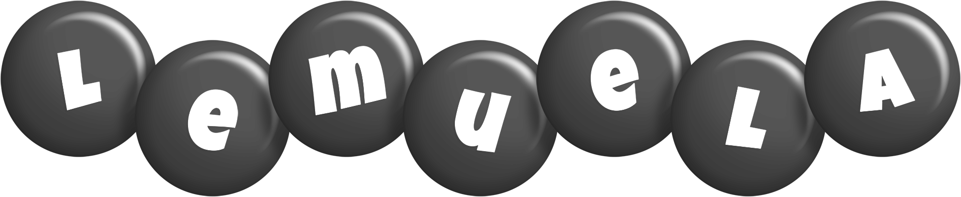Lemuela candy-black logo