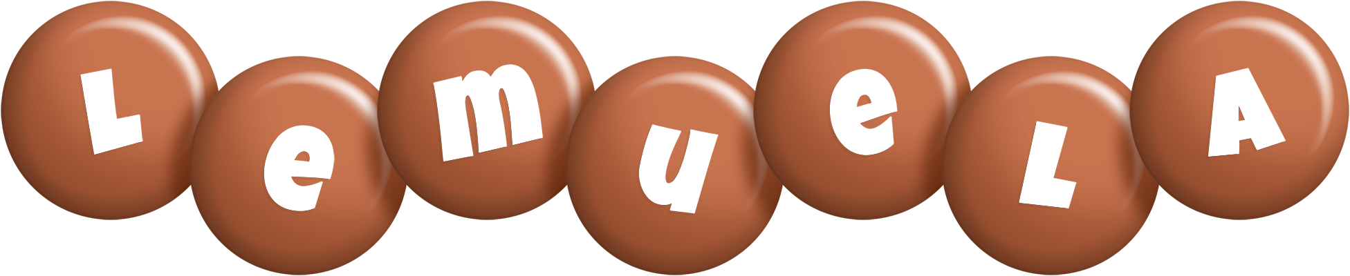 Lemuela candy-brown logo