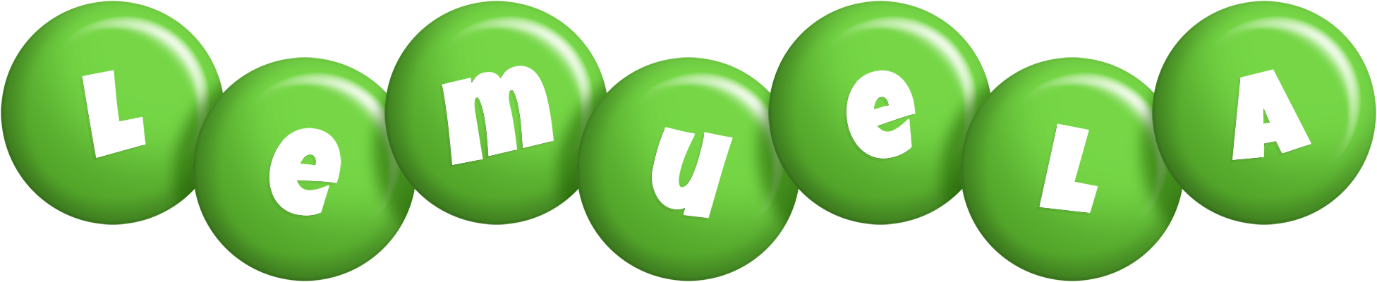 Lemuela candy-green logo